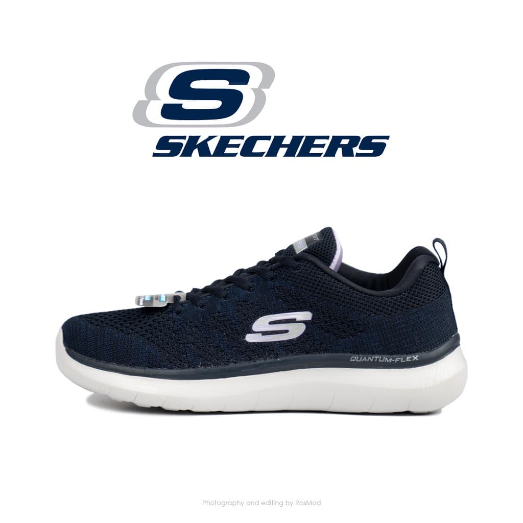 کتانی زنانه اسکچرز آبی تیره – Skechers Skech-Knit D.Blue