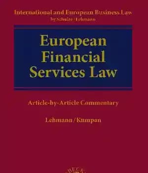 دانلود کتاب European Financial Services Law – قانون خدمات مالی اروپا
