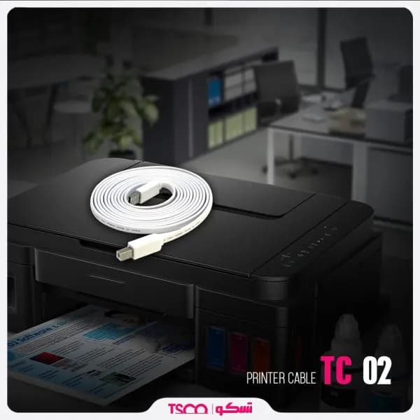 کابل پرینتر 3 متری تسکو مدل TC 02 — تصویر ۵