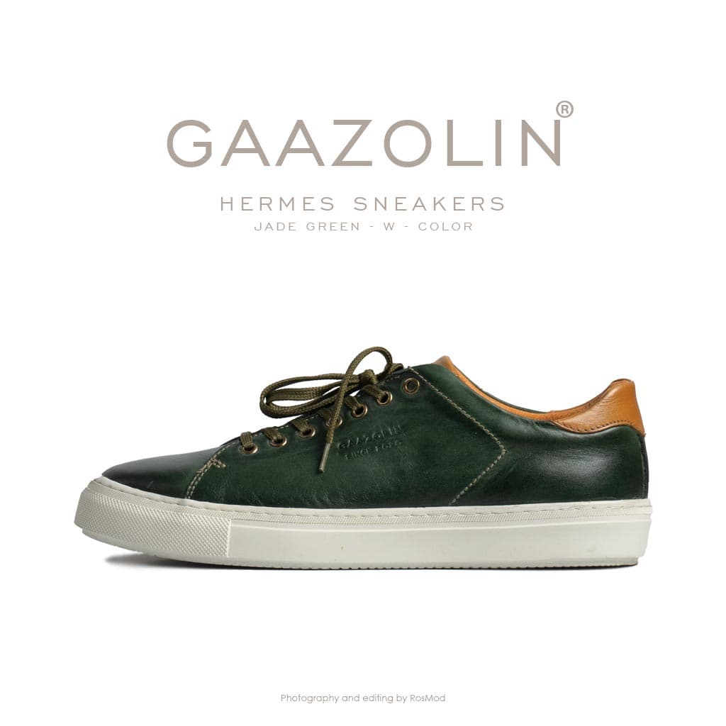 کتانی روزمره هرمس گازولین یشمی – GAAZOLIN Hermes Jade Green W
