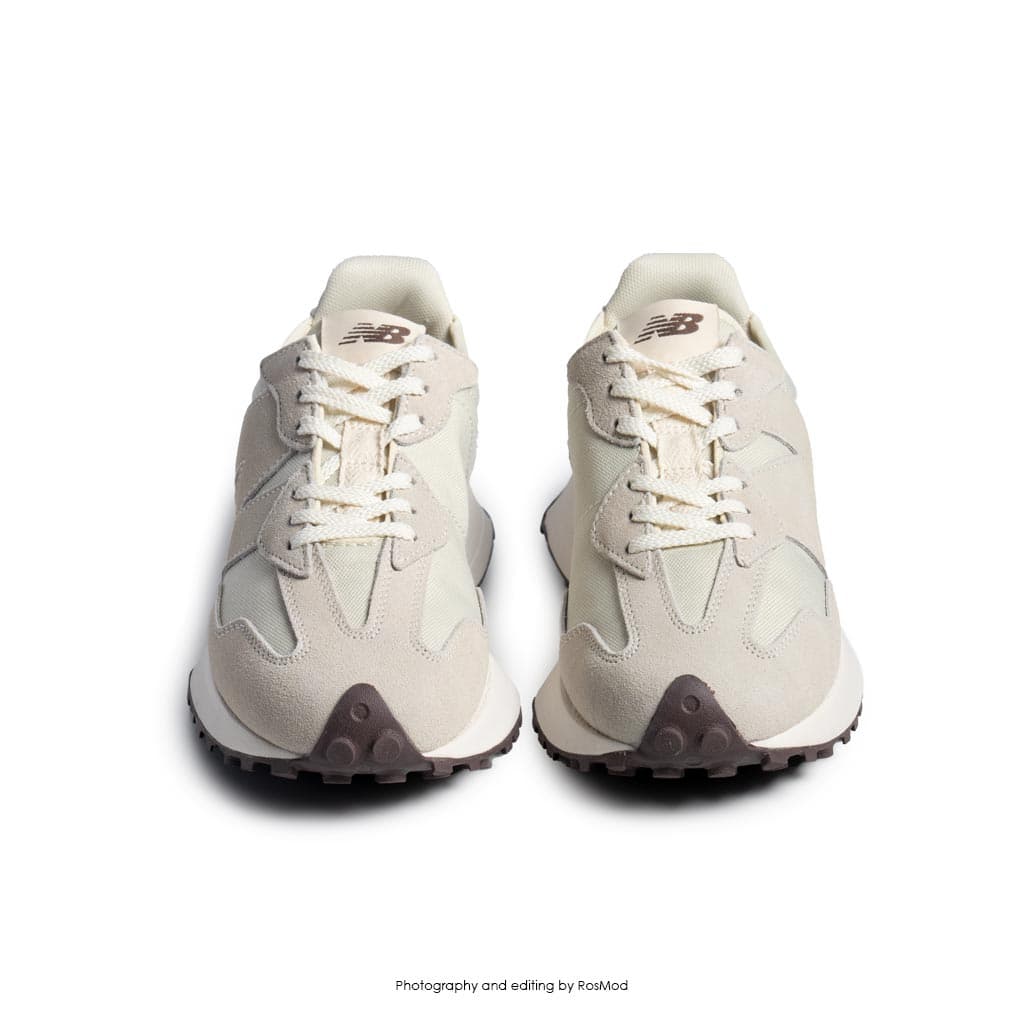 کتانی نیوبالانس 327 خاکی کِرِم – New Balance WS327 Angora — تصویر ۳