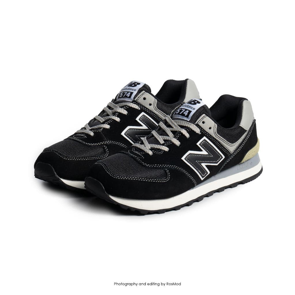 کتانی نیوبالانس 574 مشکی – New Balance ML574 Core Black — تصویر ۲
