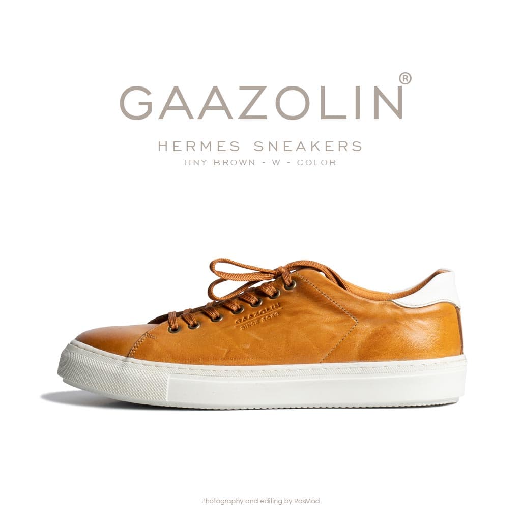 کتانی روزمره هرمس گازولین عسلی – GAAZOLIN Hermes Hny Brown W