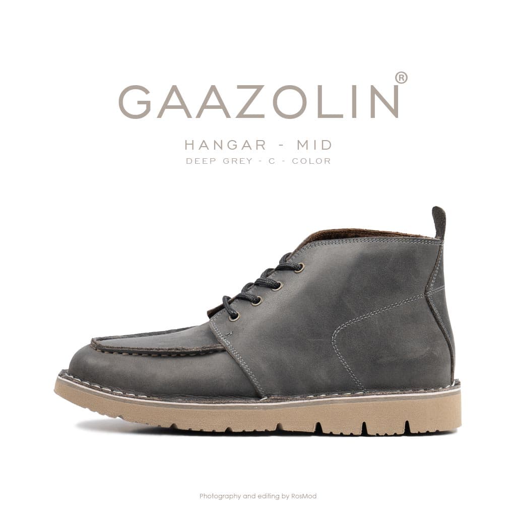 مینی هانگر گازولین دودی – GAAZOLIN Hangar-MID Shoes Deep Grey C