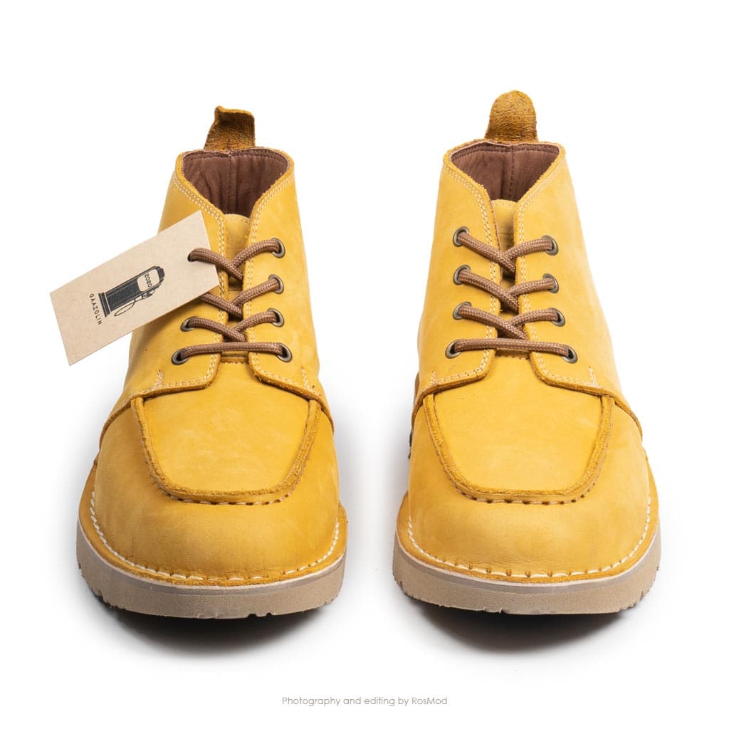مینی هانگر گازولین زرد – GAAZOLIN Hangar-MID Shoes Banana Peel N — تصویر ۳