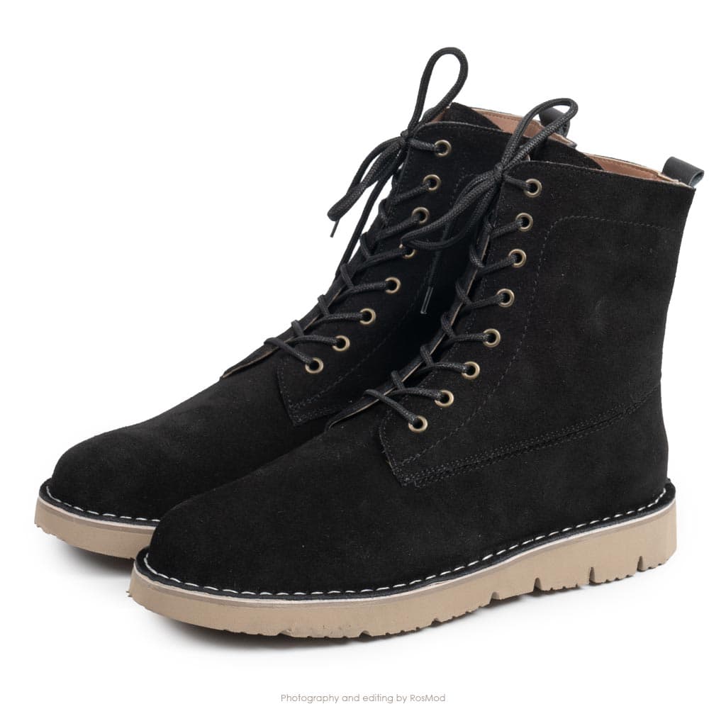 بوت پارتیزان گازولین مشکی جیر – GAAZOLIN Partisan Boots Night Ranger S — تصویر ۲