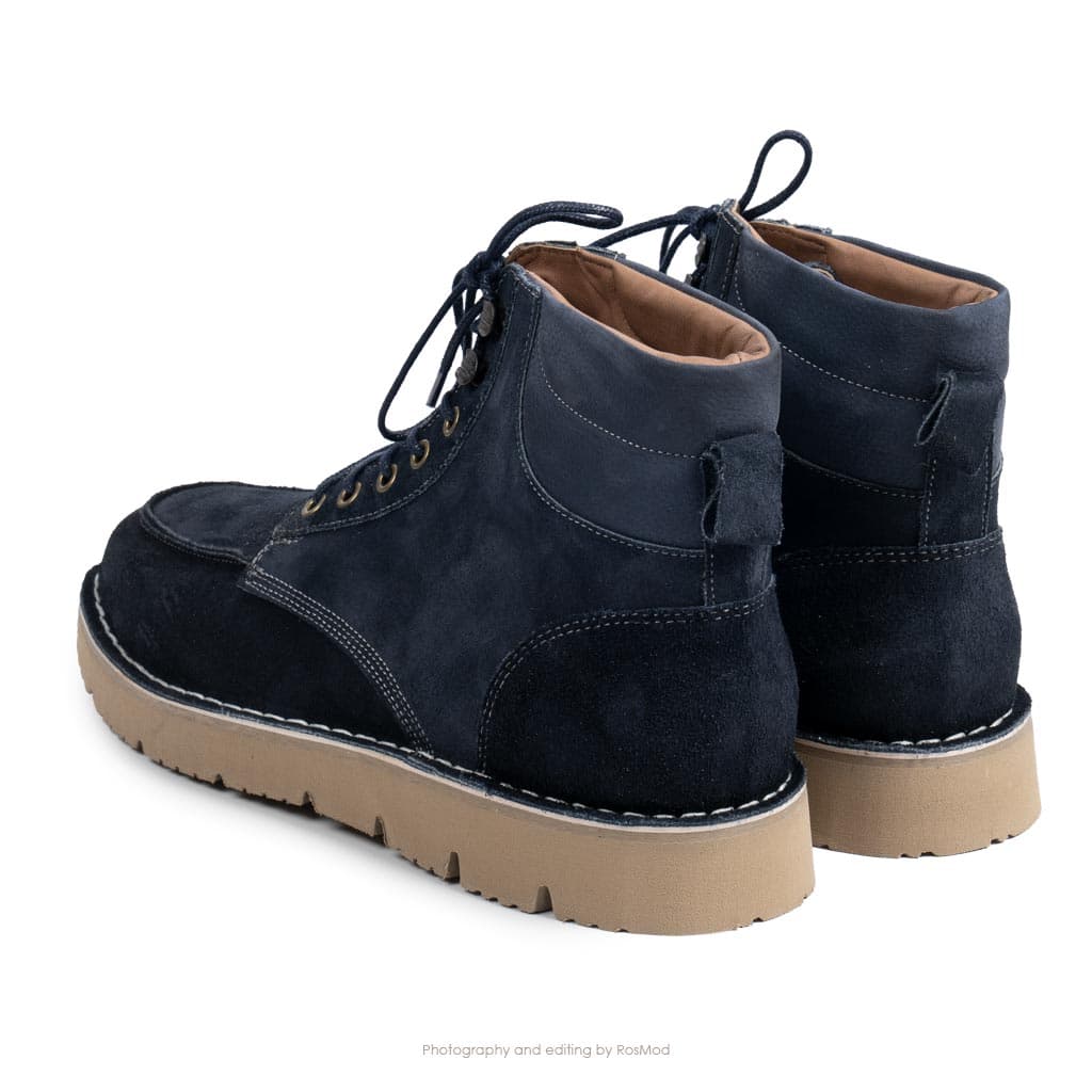 بوت هانگر گازولین سرمه ای جیر – GAAZOLIN Hangar Boots Deep Blue S — تصویر ۴