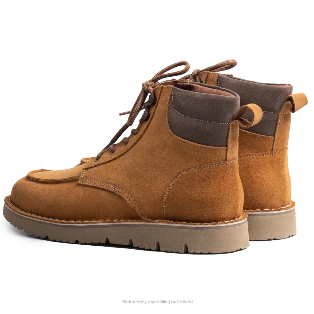 بوت هانگر گازولین شتری جیر – GAAZOLIN Hangar Boots Dark Gold S — تصویر ۴