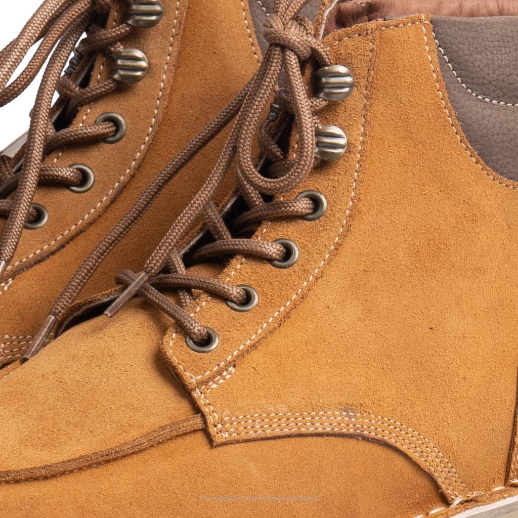 بوت هانگر گازولین شتری جیر – GAAZOLIN Hangar Boots Dark Gold S — تصویر ۶