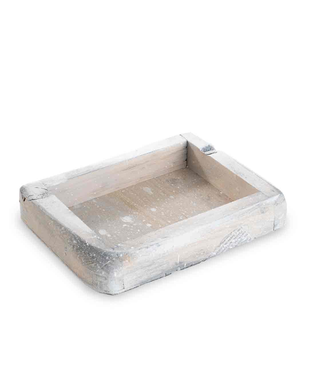سینی چوبی کوچک لبه دار (2 رنگ)