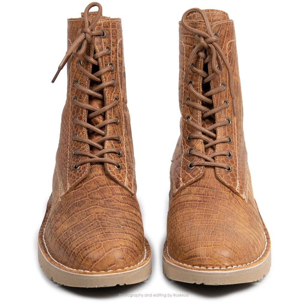 بوت پارتیزان گازولین پیتون شتری – GAAZOLIN Partisan Boots Original Python A — تصویر ۳