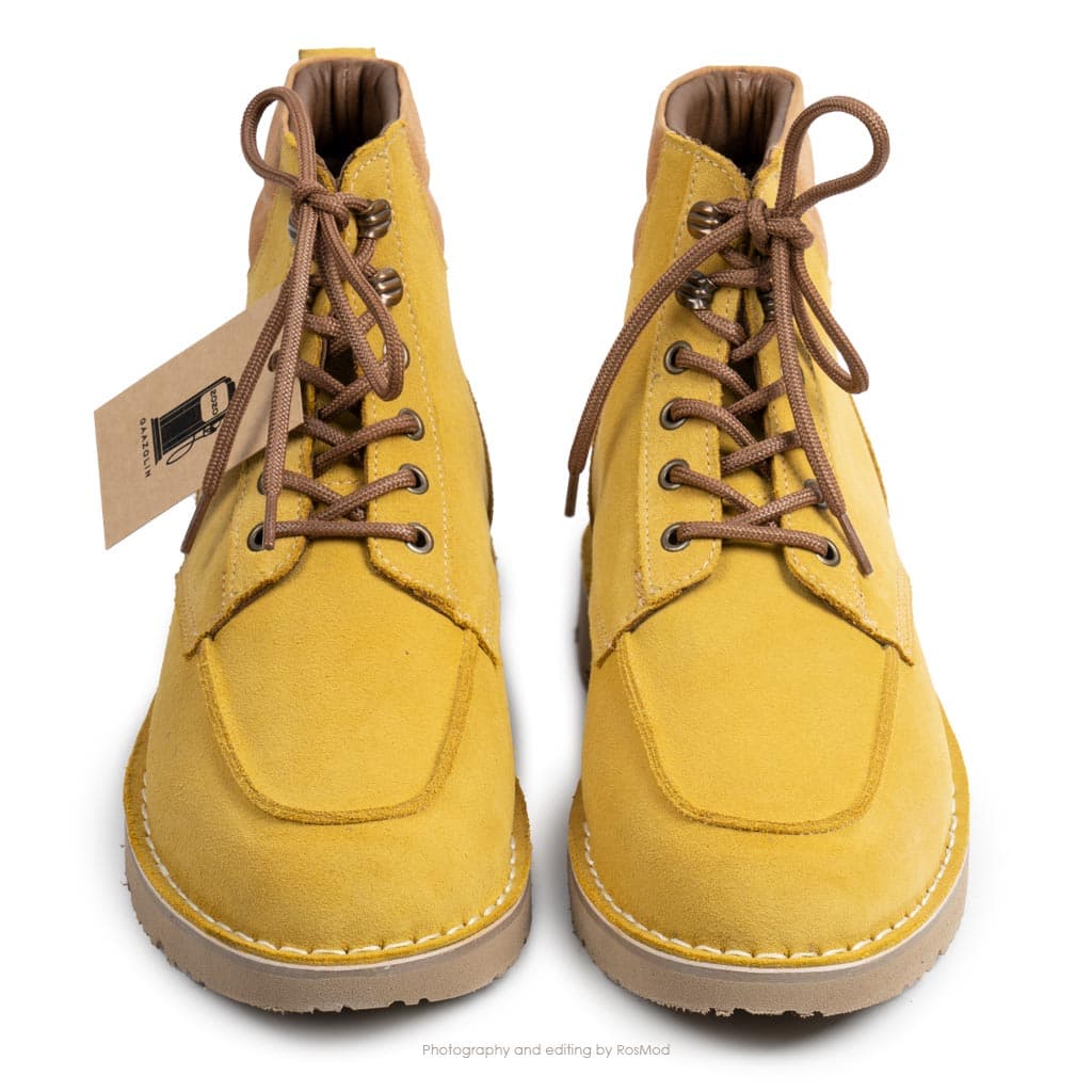 بوت هانگر گازولین زرد جیر – GAAZOLIN Hangar Boots Banana Peel S — تصویر ۴