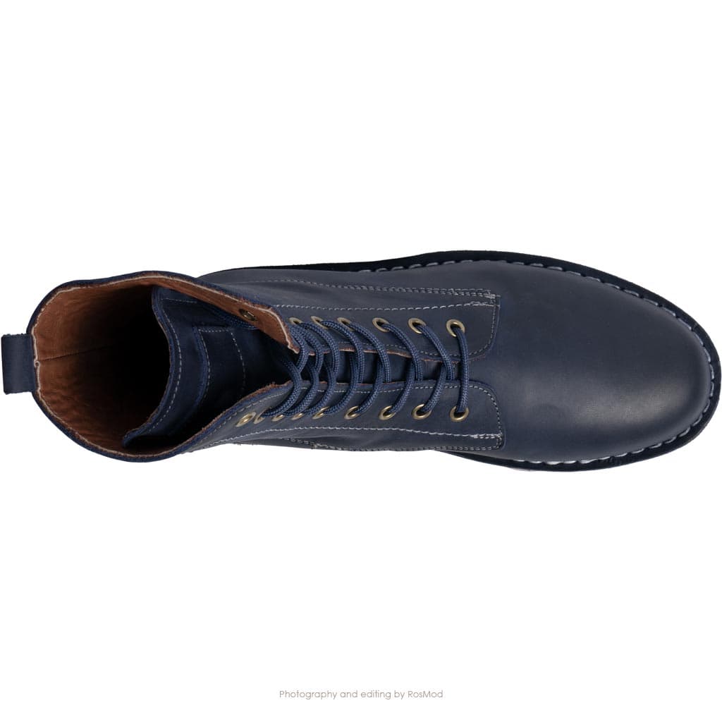 بوت پارتیزان گازولین سرمه‌ای کریزی هورس – GAAZOLIN Partisan Boots Deep Seat C — تصویر ۵