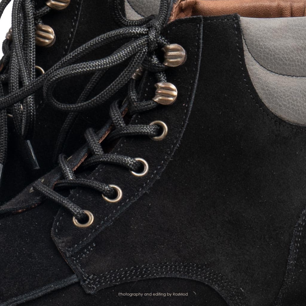 بوت هانگر گازولین مشکی جیر – GAAZOLIN Hangar Boots Black S — تصویر ۵