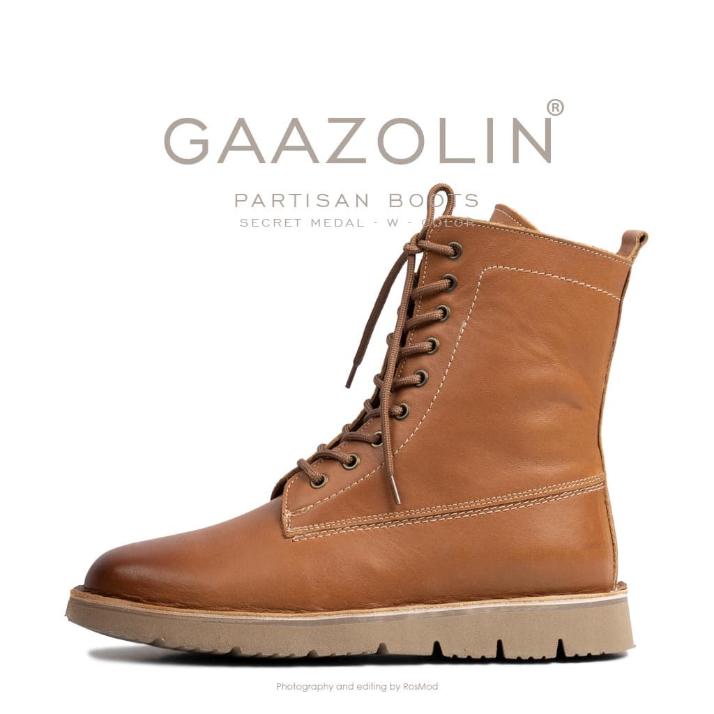 بوت پارتیزان گازولین شتری شِبرو – GAAZOLIN Partisan Boots Secret Medal W