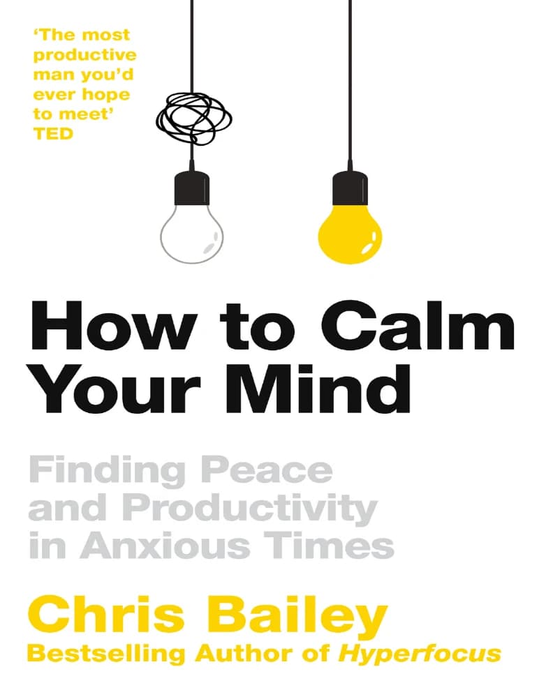 کتاب How to Calm Your Mind (چگونه ذهن خود را آرام کنید) نسخه انگلیسی PDF | کریس بیلی