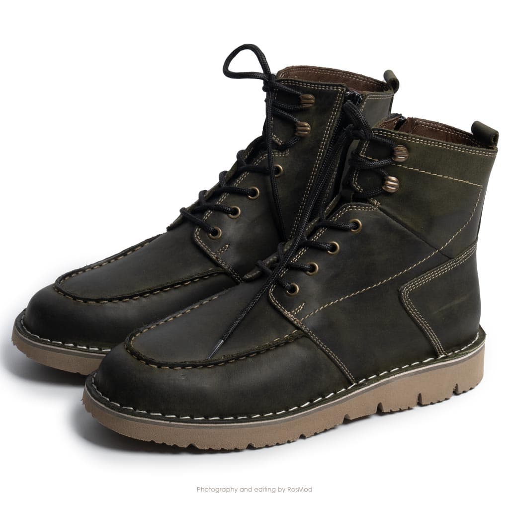 بوت هانگر زد گازولین یشمی – GAAZOLIN Hangar Z Boots Shade-Grown C — تصویر ۲