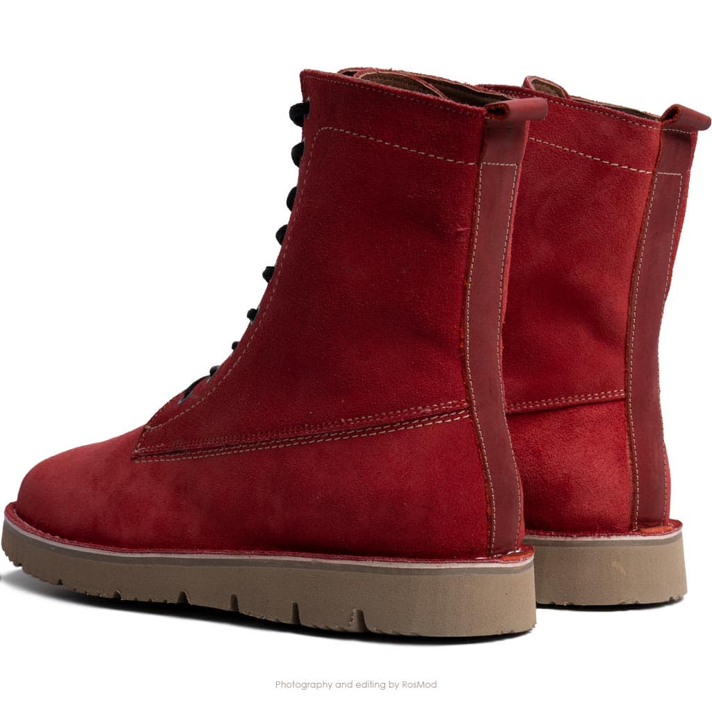 بوت پارتیزان گازولین آلبالویی جیر – GAAZOLIN Partisan Boots Cherry Militia S — تصویر ۵