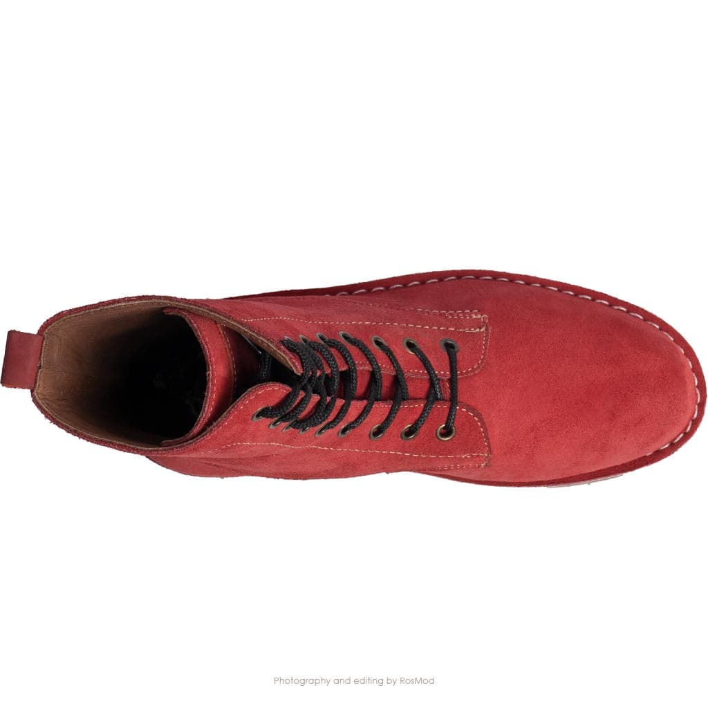 بوت پارتیزان گازولین آلبالویی جیر – GAAZOLIN Partisan Boots Cherry Militia S — تصویر ۴