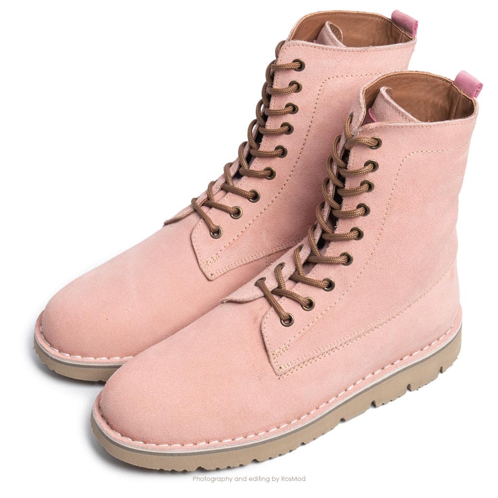 بوت پارتیزان گازولین صورتی جیر – GAAZOLIN Partisan Boots Pink Peace S — تصویر ۳