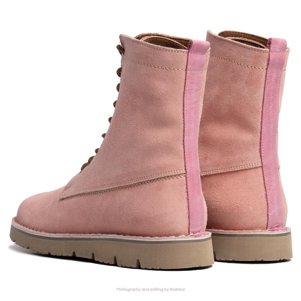 بوت پارتیزان گازولین صورتی جیر – GAAZOLIN Partisan Boots Pink Peace S — تصویر ۴