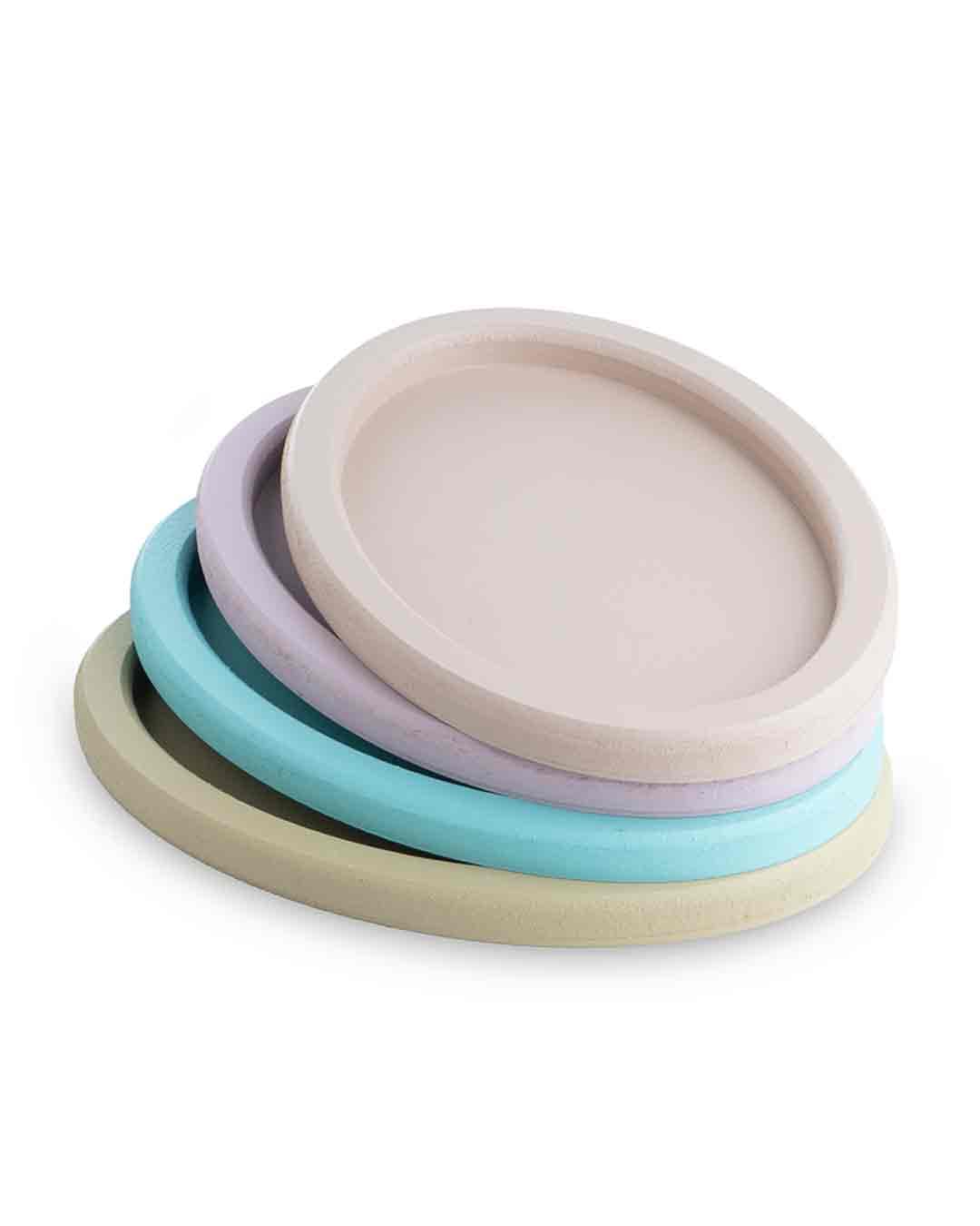سینی MDF بیضی بزرگ (در 6 رنگ)