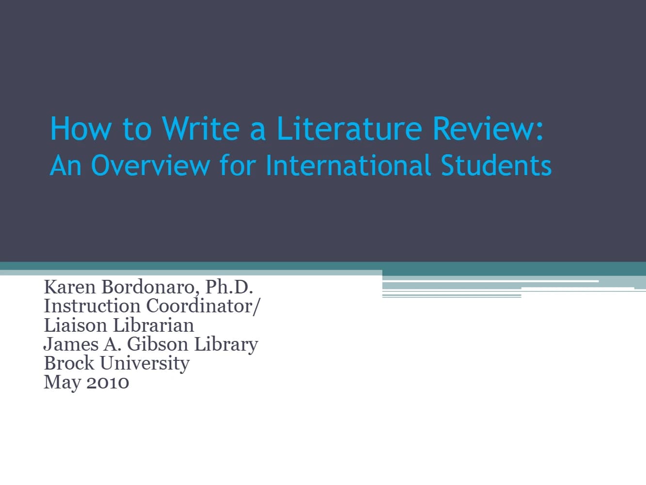 کتاب How to Write a Literature Review (چگونه مرور ادبیات بنویسیم) نسخه انگلیسی PDF | کارن بوردونارو