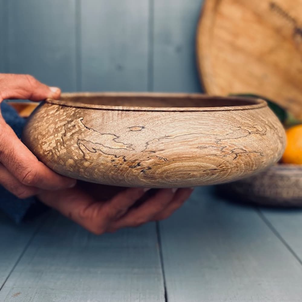 کاسه چوبی گردو کد 0284
