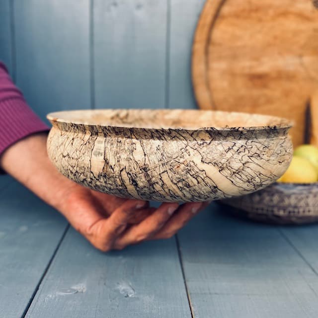 کاسه چوبی افرا کد 0282
