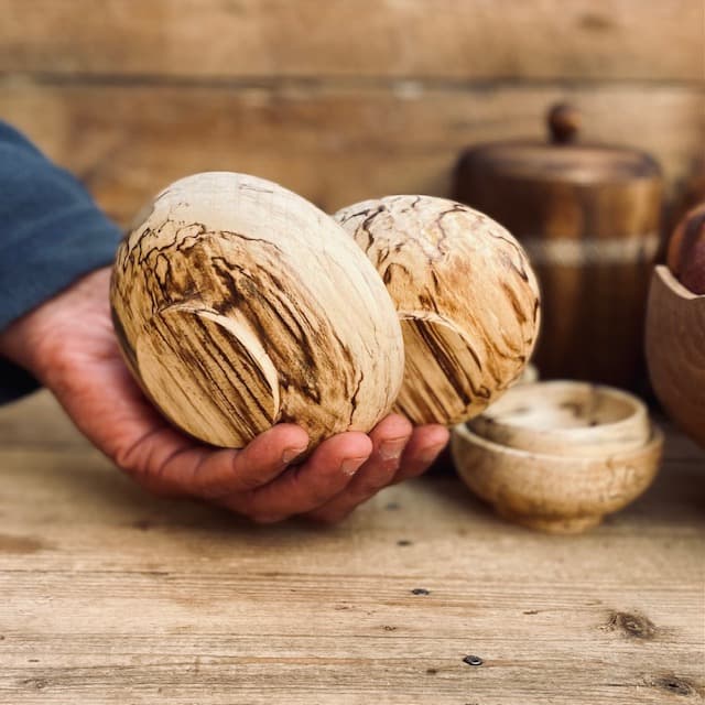کاسه چوبی افرا کد 0277 — تصویر ۴