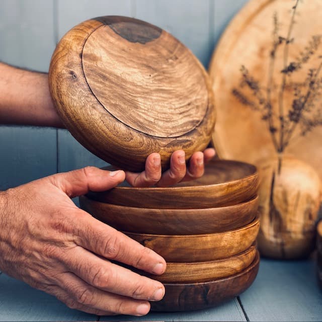 پیش دستی چوبی کد 400101 — تصویر ۳