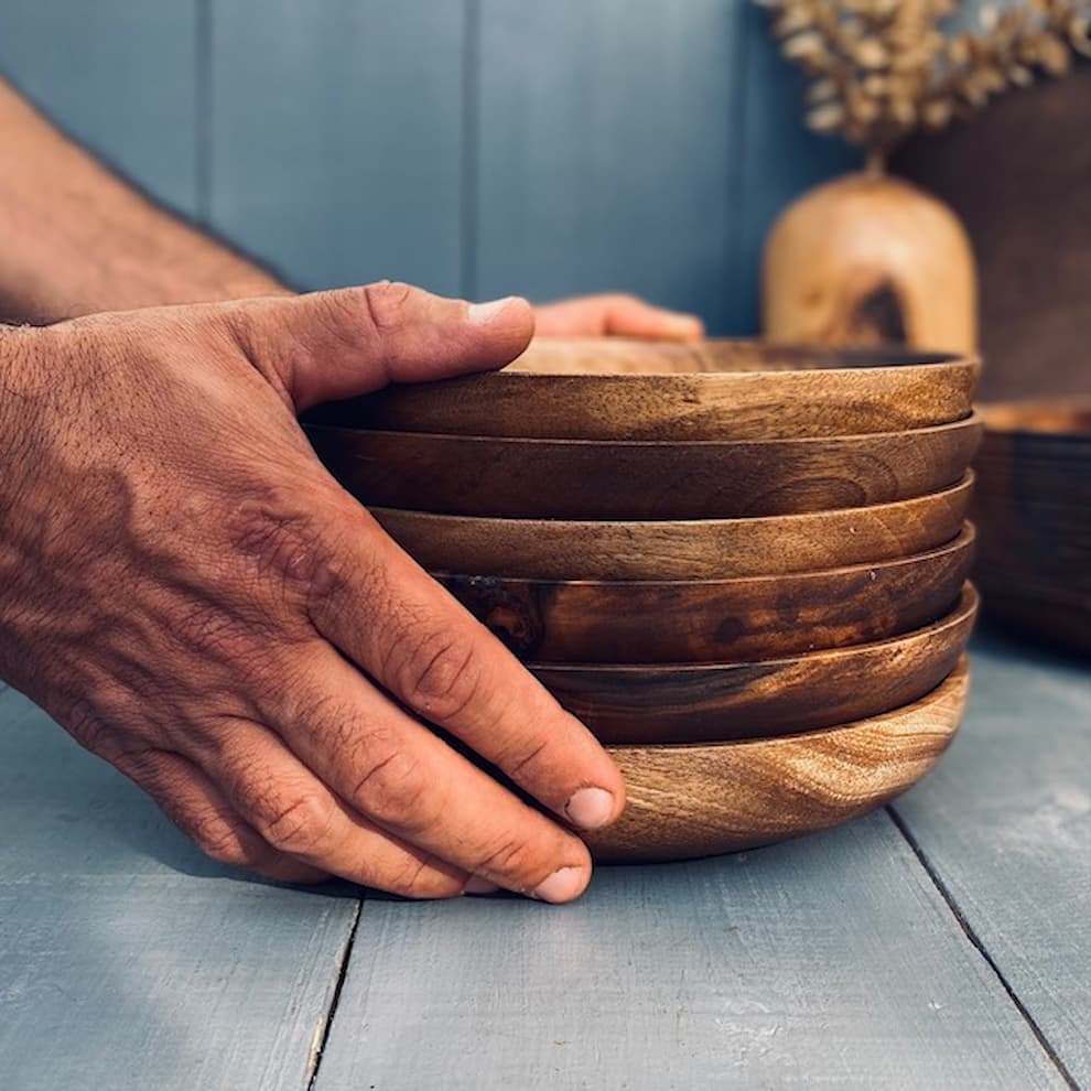 پیش دستی چوبی کد 40095