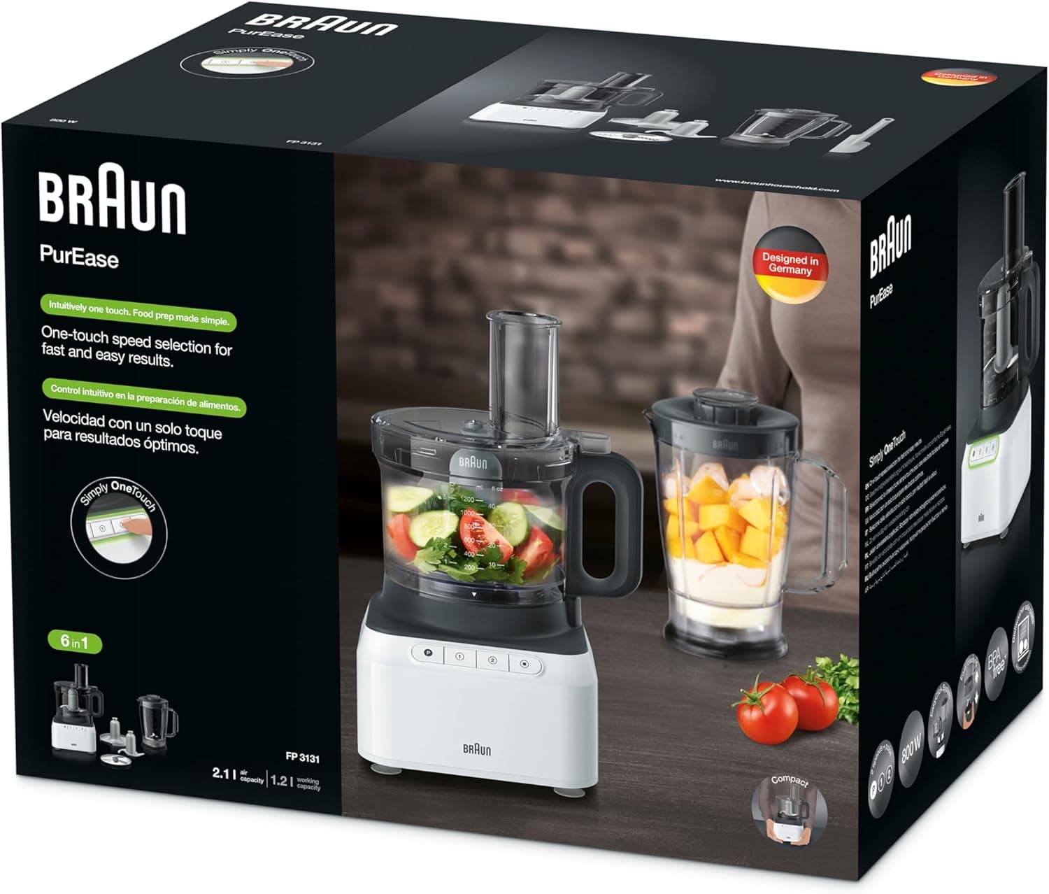 غذاساز براون مدل Braun Fp 3131 — تصویر ۴