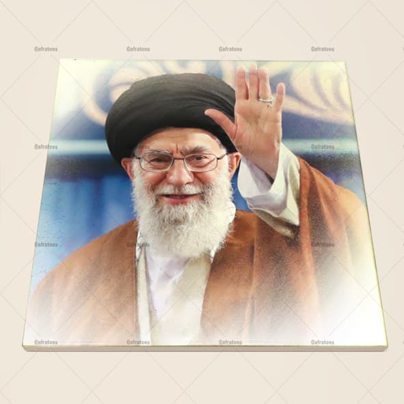 کاشی سرامیکی عکس رهبر انقلاب کد 1030