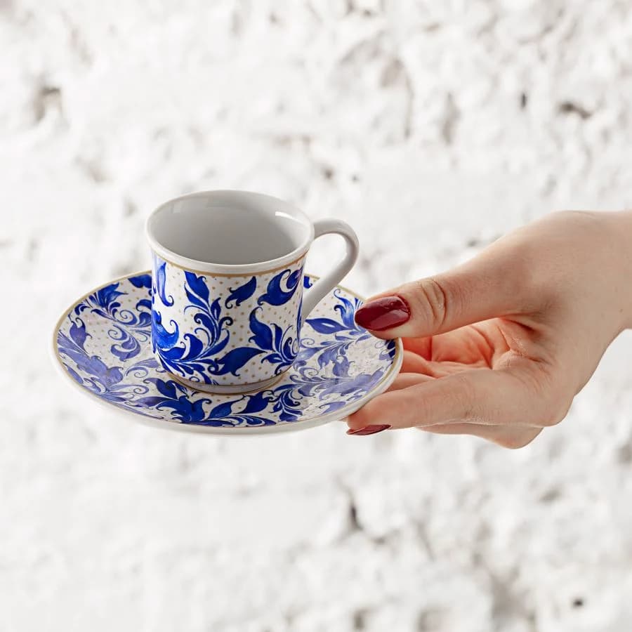 سرویس قهوه خوری 12 پارچه کاراجا مدل Apricot — تصویر ۳