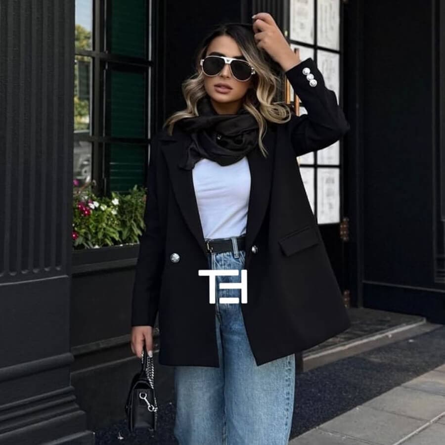 عینک آفتابی VERSACE با فریم خلبانی، طلایی و سفید رنگ و لنز دودی تیره مدل 38719 — تصویر ۲