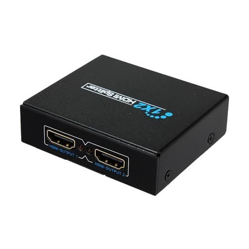 اسپلیتر 2 پورت HDMI با اداپتور
