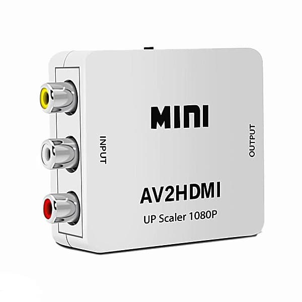 تبدیل AV TO HDMI مدل MINI کیفیت up scaler 1080p