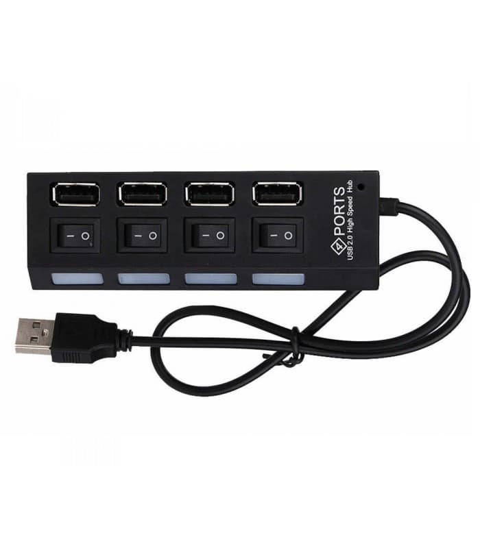هاب 4 پورت USB 2.0 پورتز HI-SPEED کلیددار — تصویر ۷