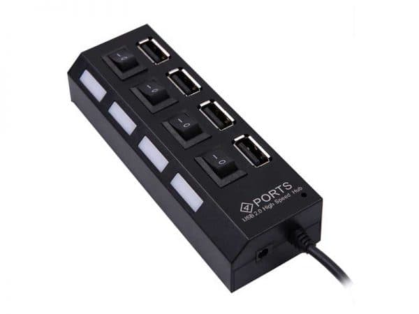 هاب 4 پورت USB 2.0 پورتز HI-SPEED کلیددار — تصویر ۴