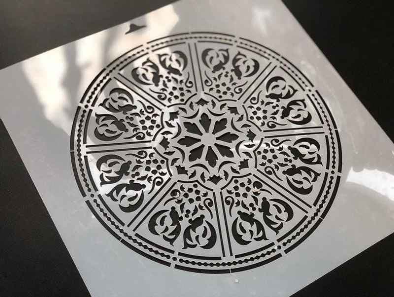 شابلون پتینه کوچک 20*20 کد 11430