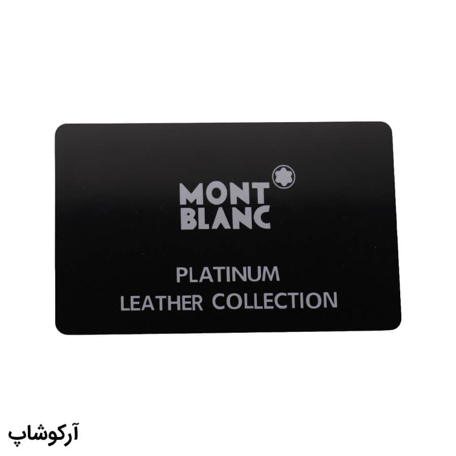پک اورجینال عینک برند مون بلان (Montblanc) با تمام تجهیزات – سایز بزرگ مدل 992992 — تصویر ۷