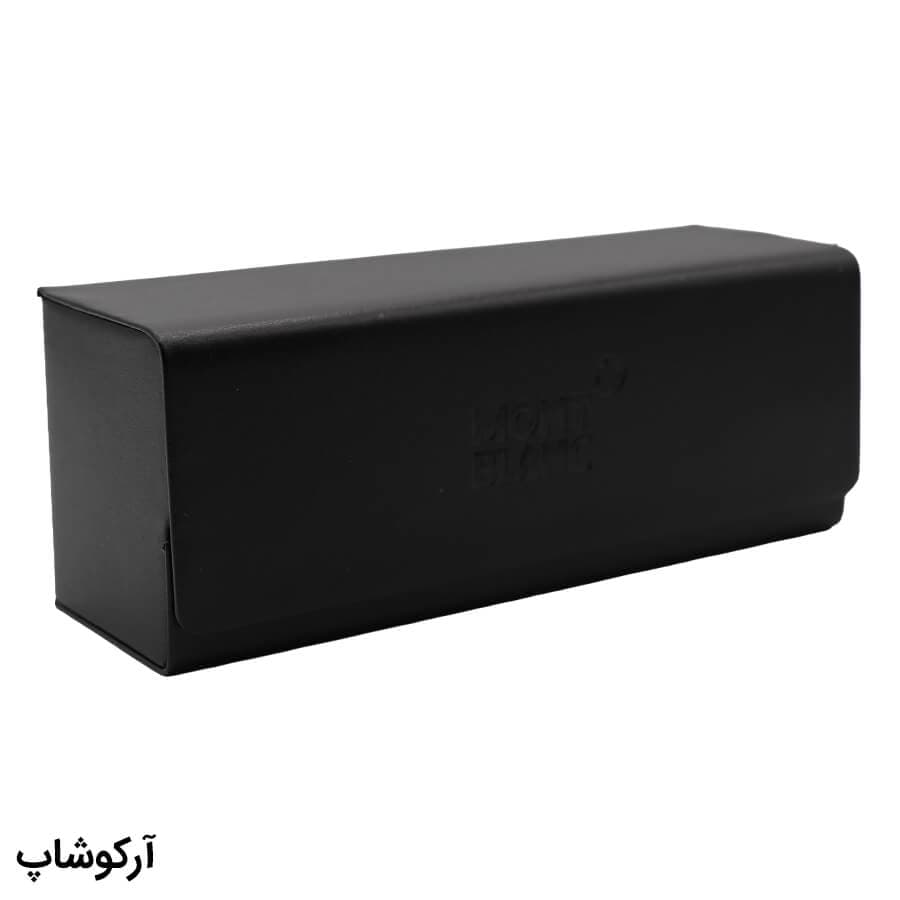 پک اورجینال عینک برند مون بلان (Montblanc) با تمام تجهیزات – سایز بزرگ مدل 992992 — تصویر ۳