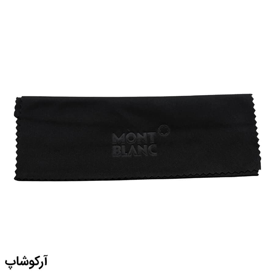 پک اورجینال عینک برند مون بلان (Montblanc) با تمام تجهیزات – سایز بزرگ مدل 992992 — تصویر ۶