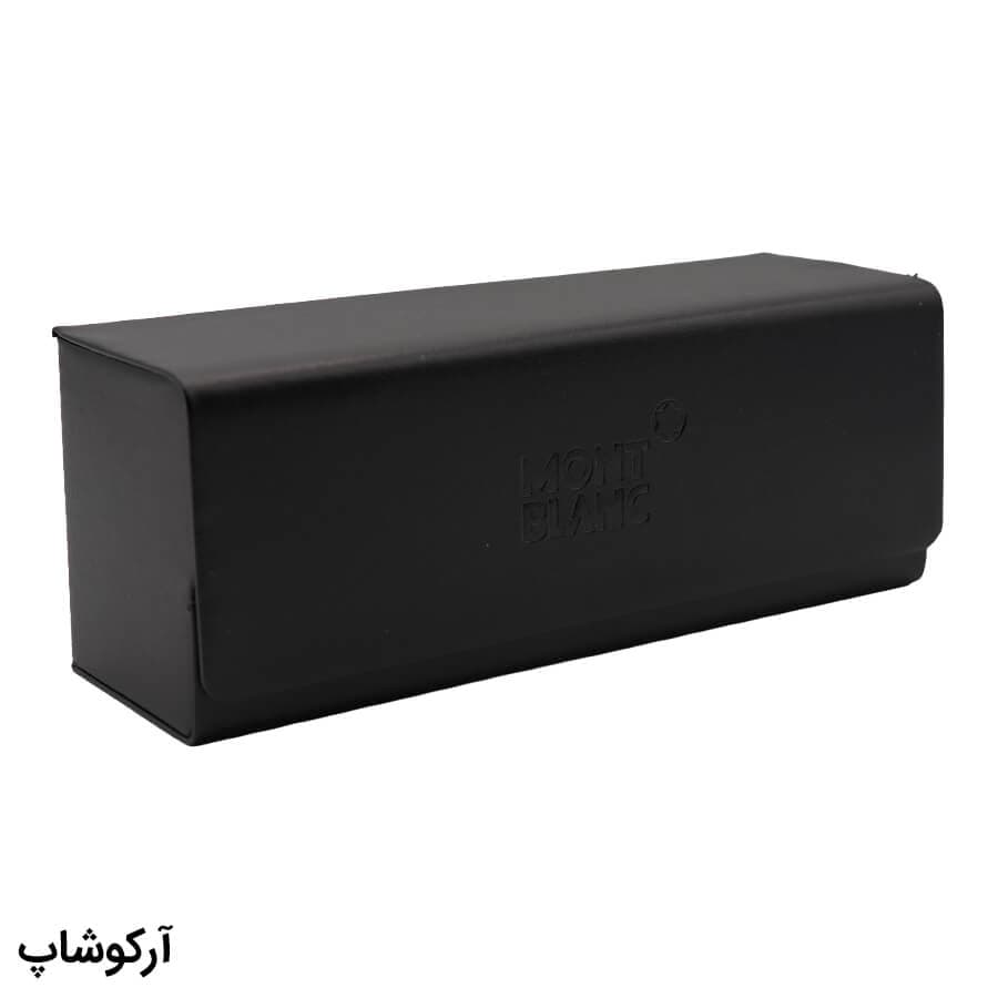 پک اورجینال عینک برند مون بلان (Montblanc) با تمام تجهیزات – سایز بزرگ مدل 992992 — تصویر ۲