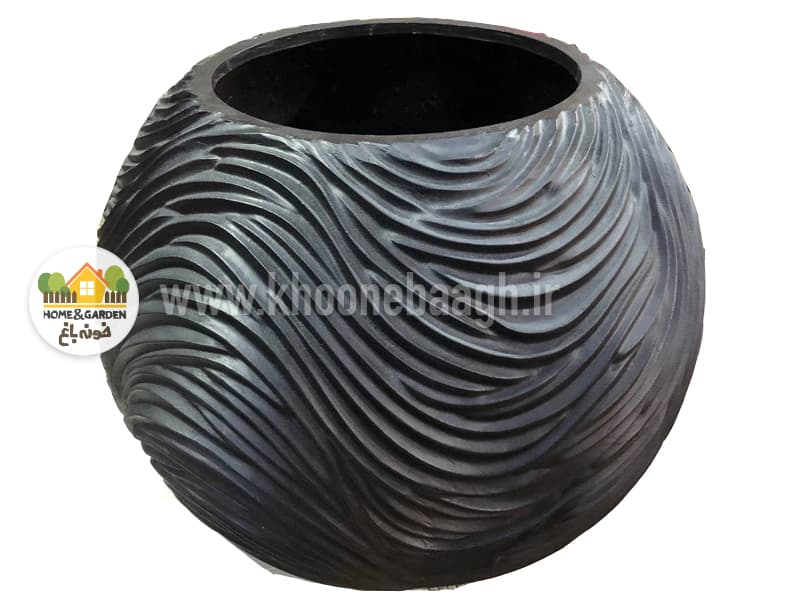 گلدان مدل تنه درختی دایره