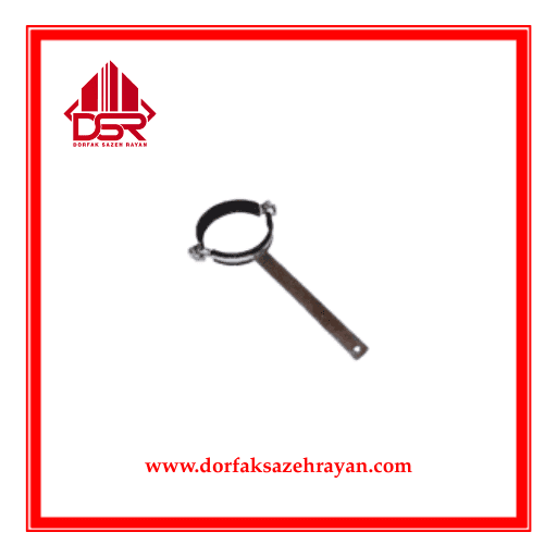 بست لاستيكي دنباله بلند (گالوانيزه) سايز 2 اینچ