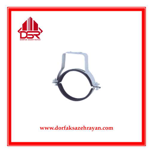 بست لاستيكي رگلاژي (گالوانيزه) سايز 125 اینچ