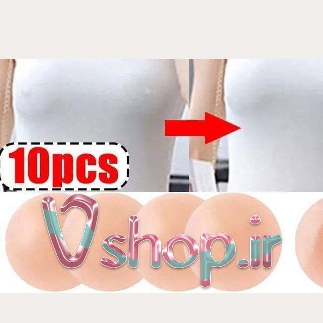 نیپل سینه (کاور نوک سینه)سیلیکونی وارداتی بزرگ — تصویر ۳