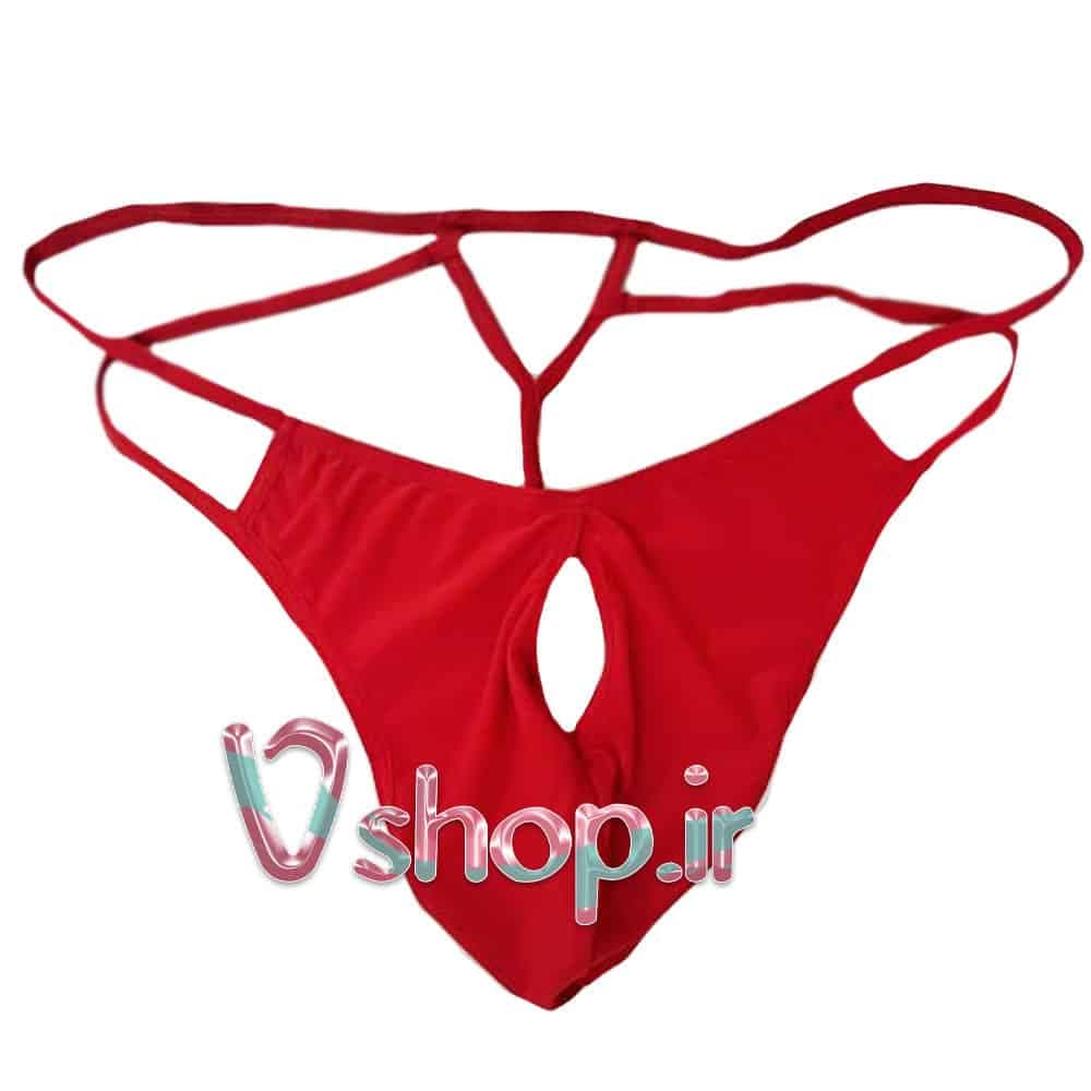 شورت مردانه لامبادا پشت بندی